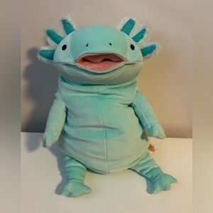 Shinada Global Large Pastel Mint Blue Axolotl